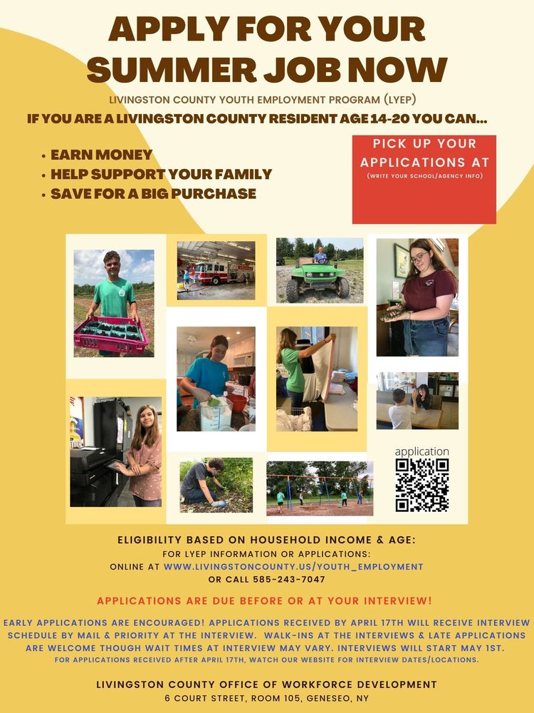 Livingston County Youth Employment