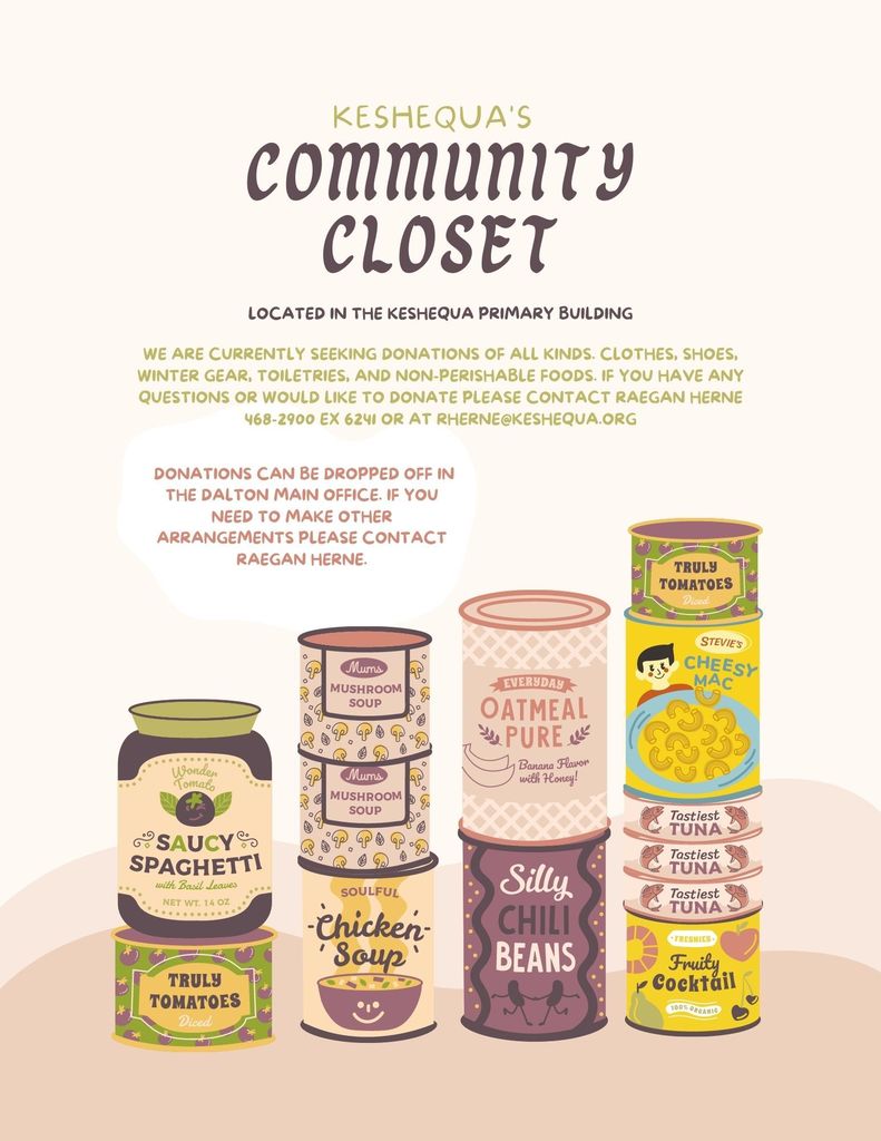 Donations Needed for our Community Closet